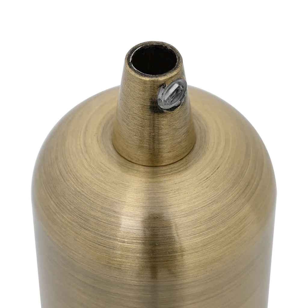 Lamp holders 2 pcs e27 - bronze, 41 x 86 mm - number 5.