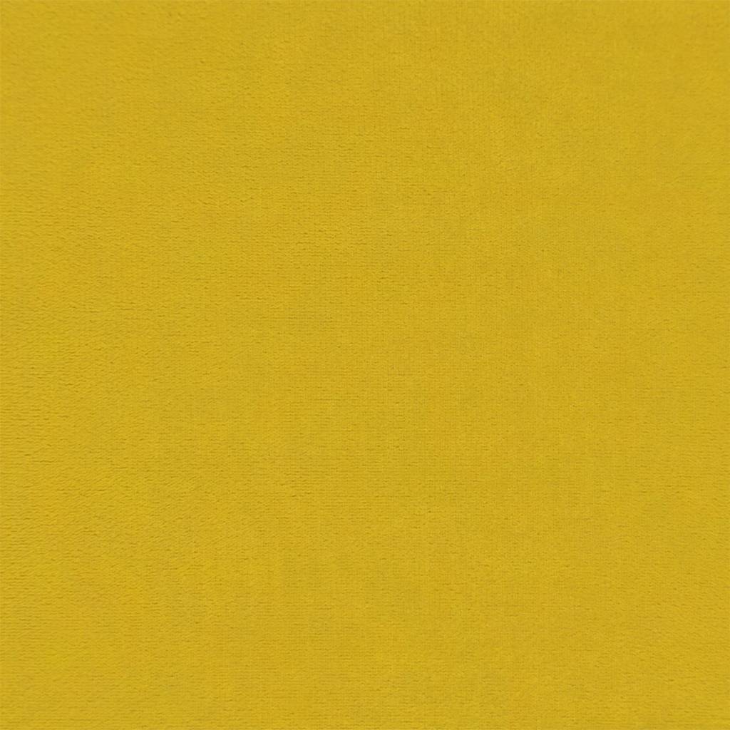 Sofastol 59 cm aksamit - żółty - number 8.