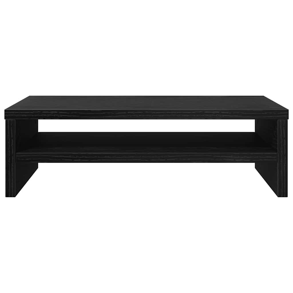 Schermo sta 42x24x13 cm colore in rovere nero in legno - number 5.