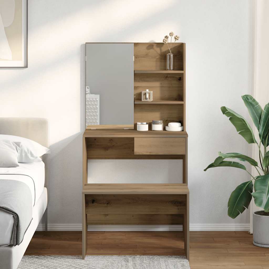 Toiletbordssæt ingeniørtræ - artisan eg, 1 - number 3.