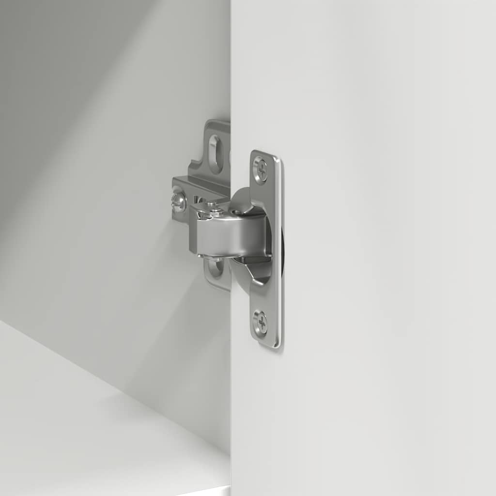 Bočna ploča s ladicom 101x35x76 cm konstruirano drvo - bijelo, 1 - number 11.