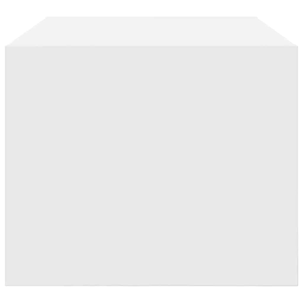 Tv -tabell 60x31x25,5 cm konstruert tre - hvit, 1, ooo 2 - number 7.