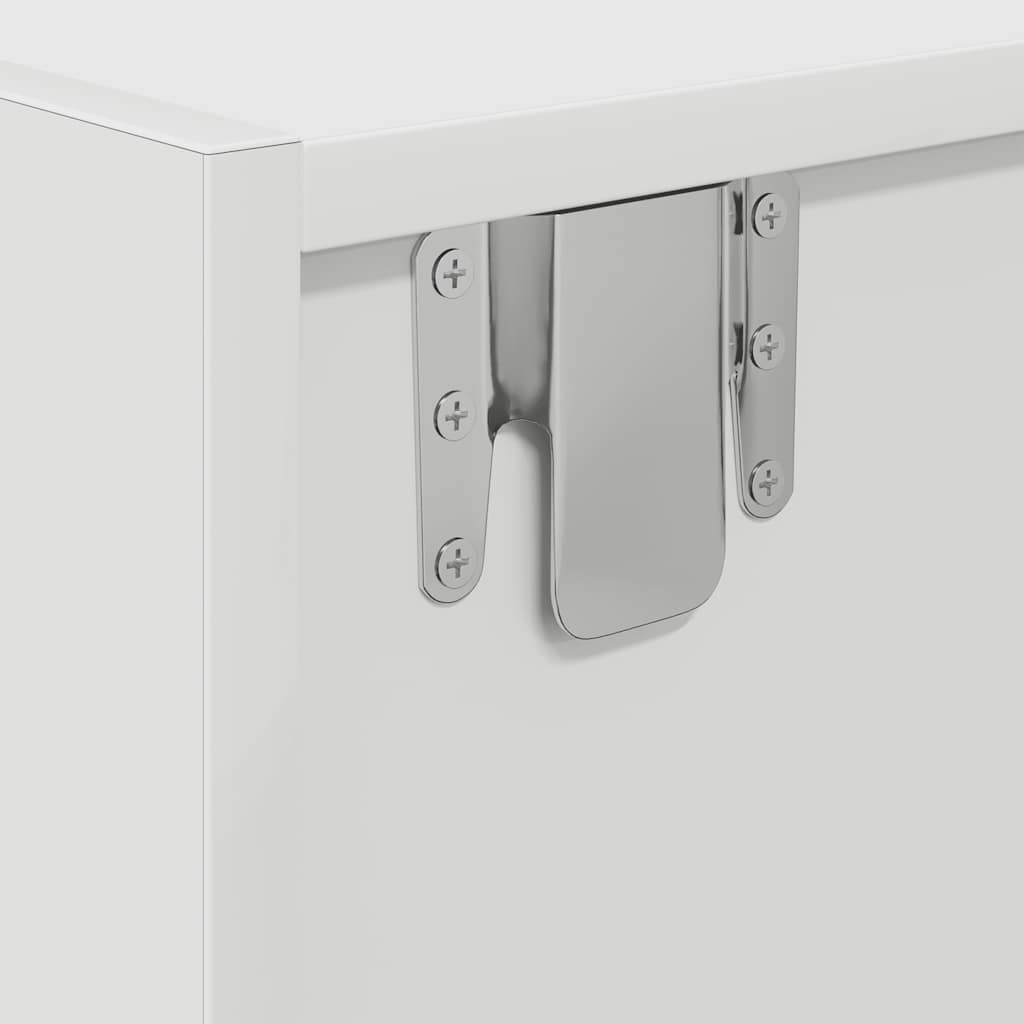 Tv -tabell 60x31x25,5 cm konstruert tre - hvit, 1, ooo 2 - number 11.