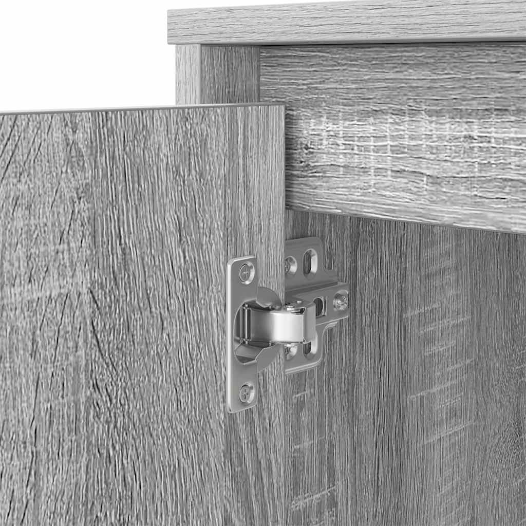 Biurko 120x42x76 cm zbudowany drewniany szary sonoma-eg - number 11.