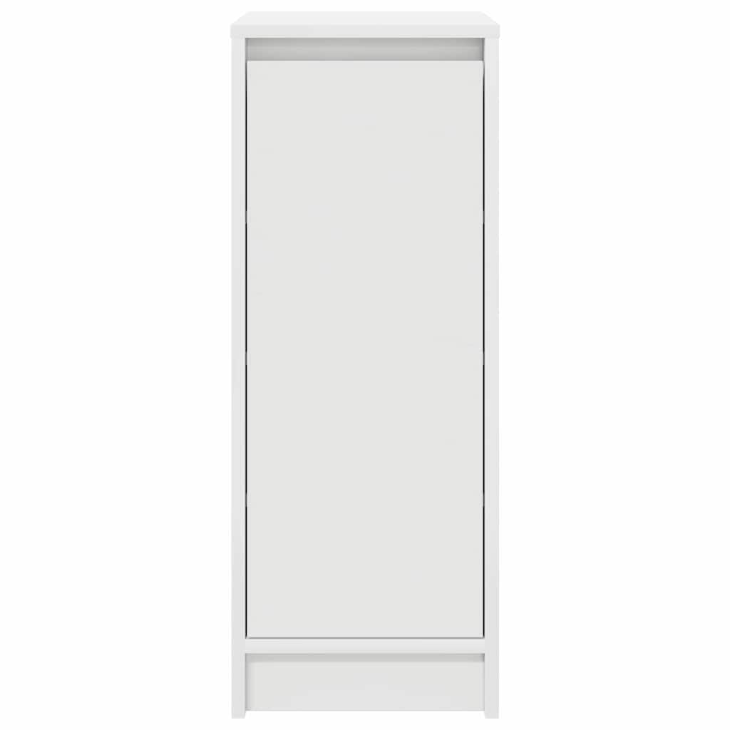 Skoreol 29.5x34x76 cm izgrađeno drvo - bijelo, 1, 4 - number 6.