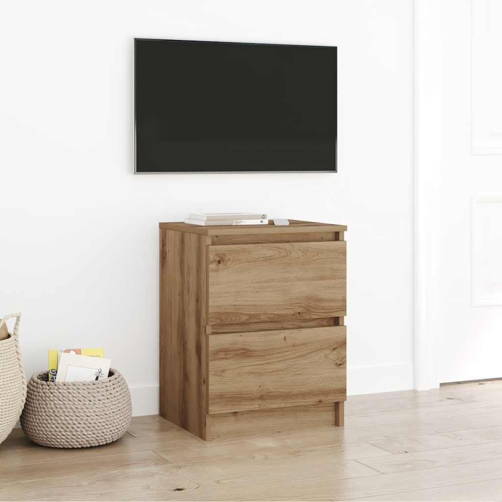 Tv -tabell 40x35x54 cm konstruert trekunst king - artisian oak, 1, 40 cm - number 1.