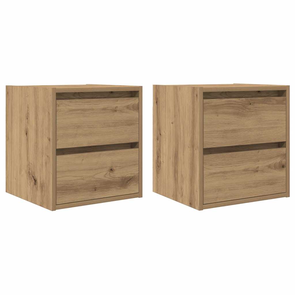 Zid -hung pcs pcs. 38x34x40 cm artic - artisan oak, 2 - number 2.
