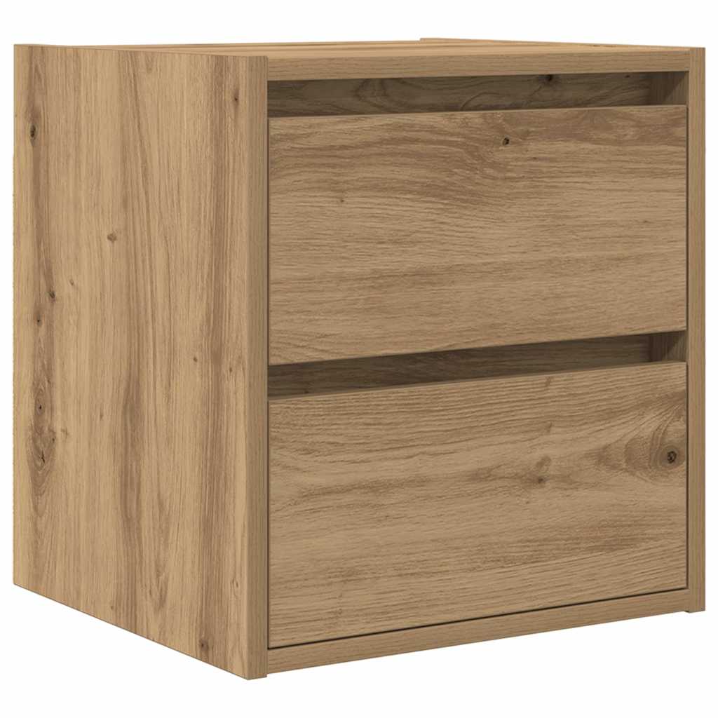 Zid -hung pcs pcs. 38x34x40 cm artic - artisan oak, 2 - number 5.