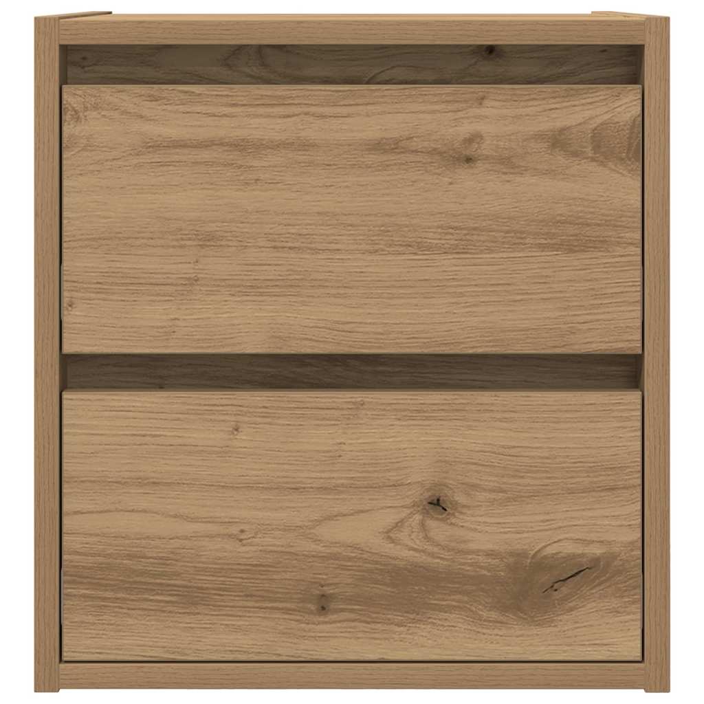 Zid -hung pcs pcs. 38x34x40 cm artic - artisan oak, 2 - number 7.