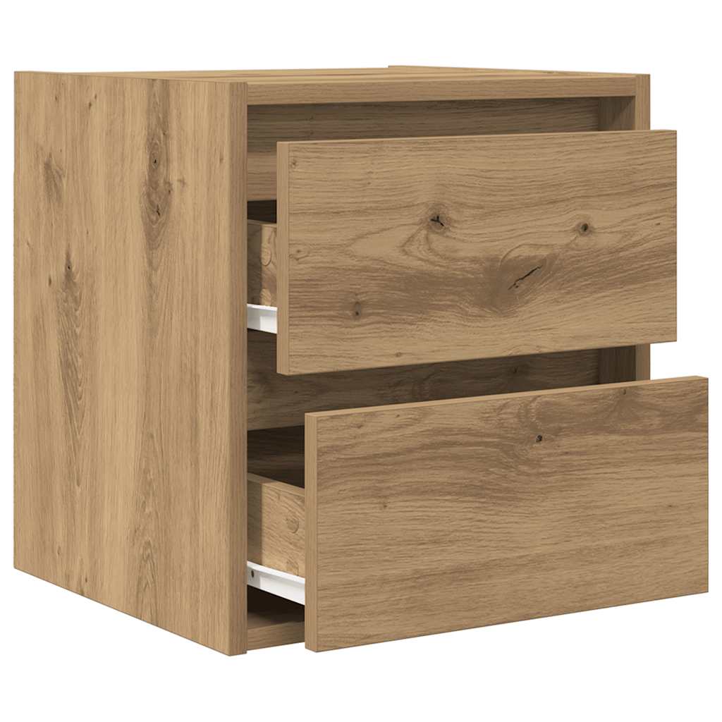 Zid -hung pcs pcs. 38x34x40 cm artic - artisan oak, 2 - number 6.