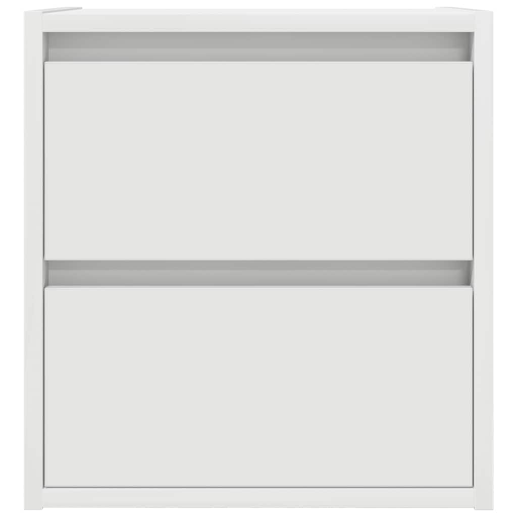 Væghængt sengebord 38x34x40 cm - hvid, 1 - number 6.