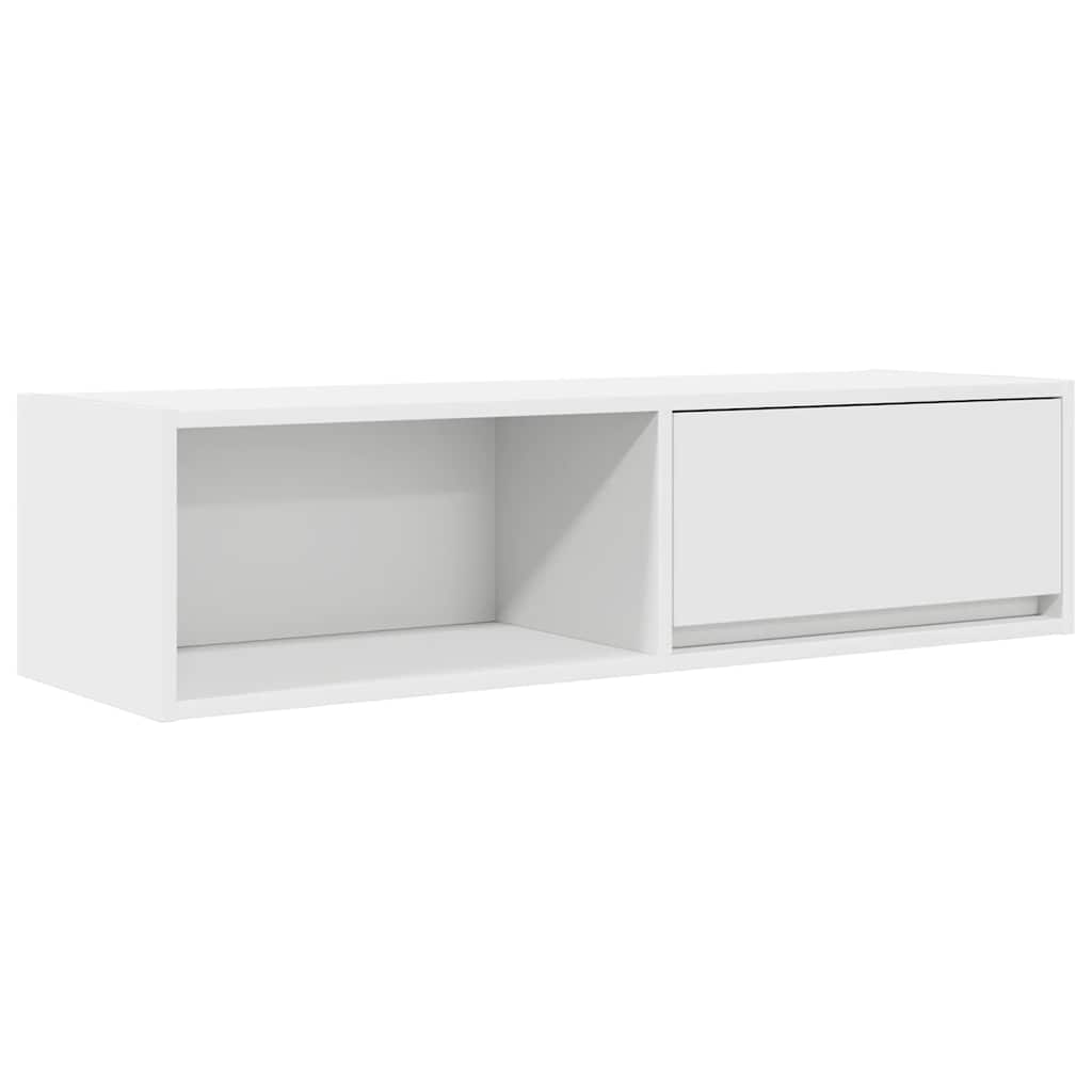 Tv -tabeller pc -er. 100x31x25.5 cm constructed wood - white, 2, 100 cm - number 6.