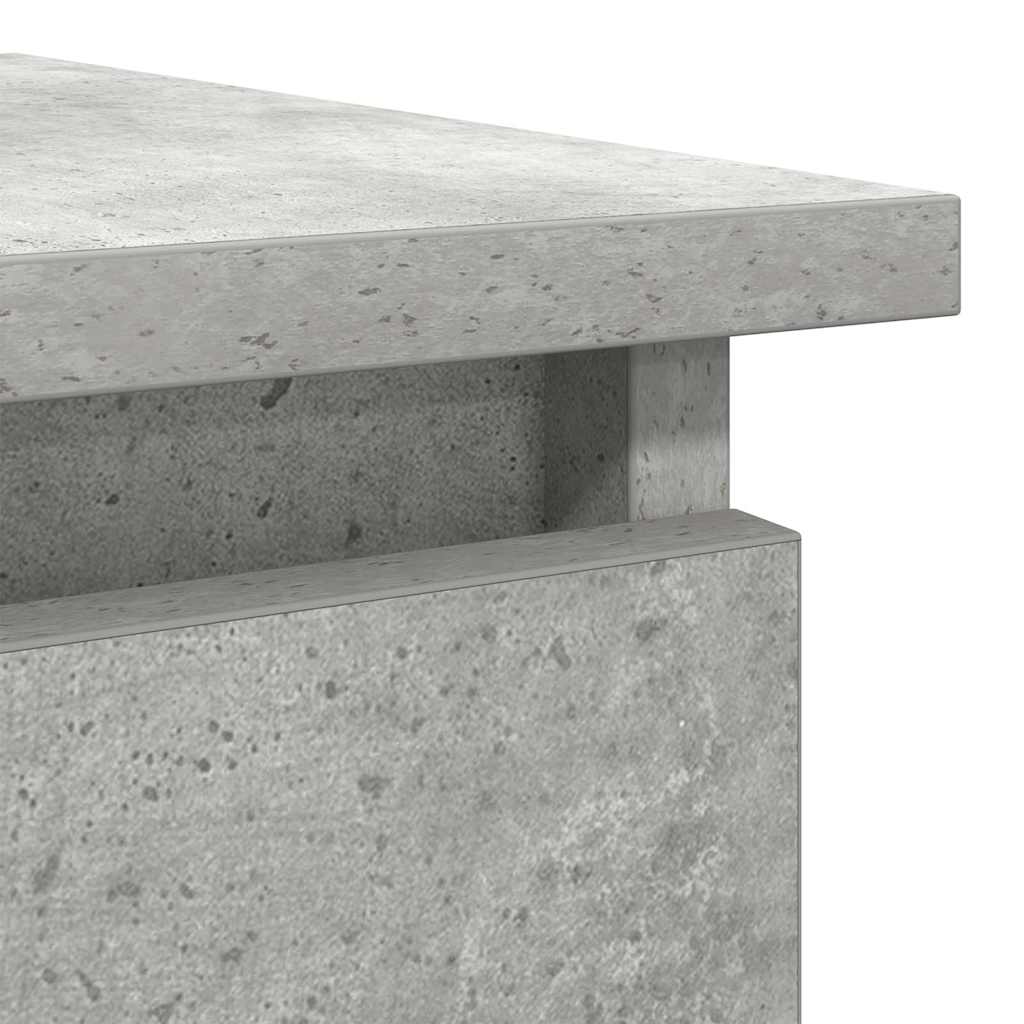 Tabela konsol z szufladami 85,5x38.5x74,5 cm - beton szary, 1 - number 9.