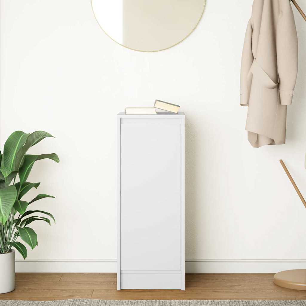 Sidan 29.5x34x76 cm konstruerat trä - vitt, 1 - number 3.