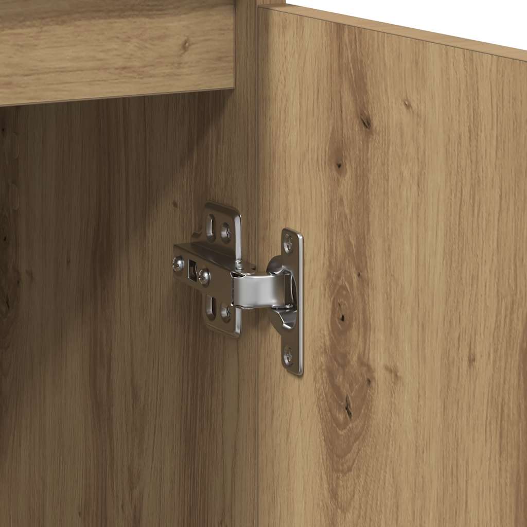 Skænk med skuffe 71x35x84 cm konstrueret træ kunsteg - artisan eg, 1 - number 11.