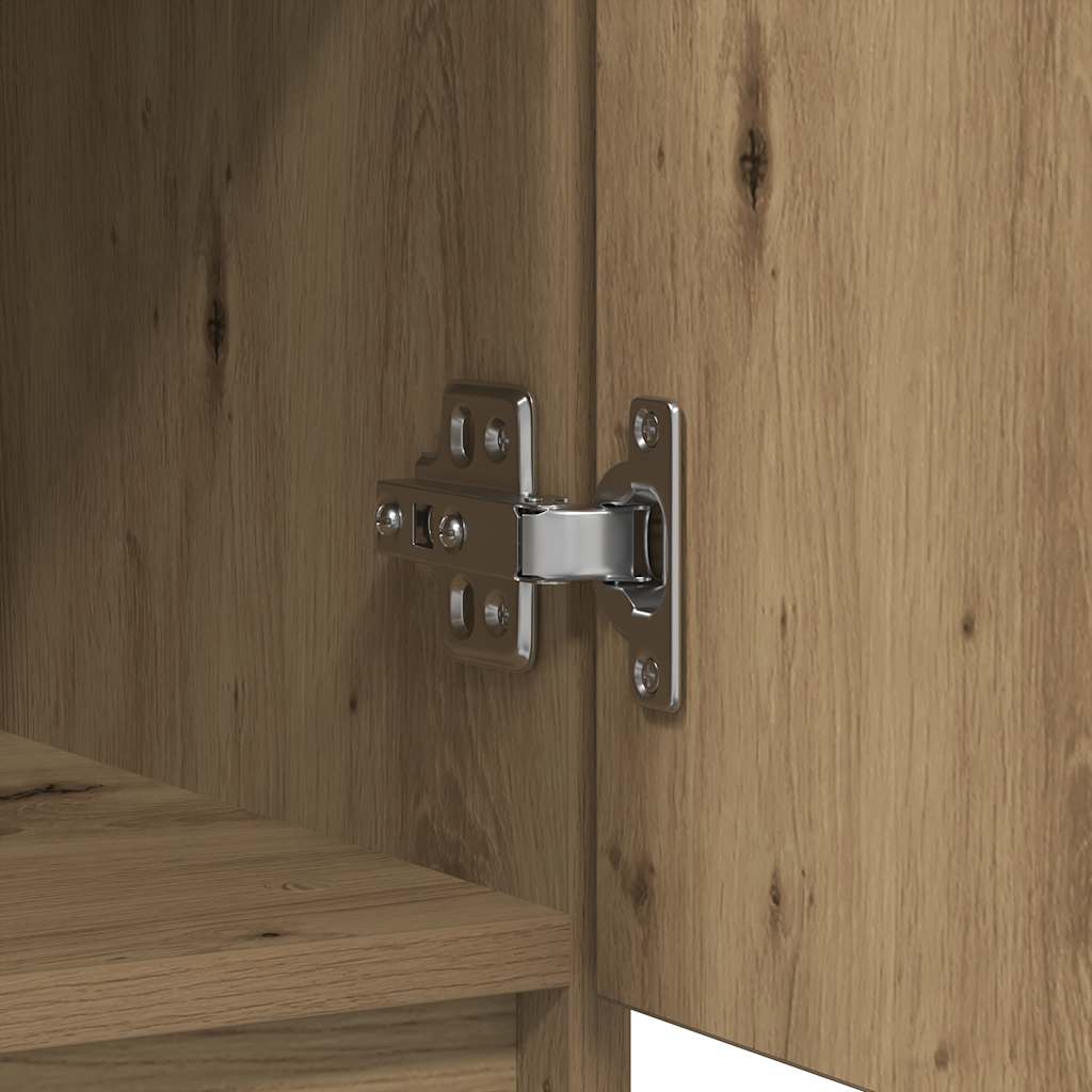 Sideboard with drawers 71x35x84 cm constructed wooden arts - artisan oak, 1 - number 11.