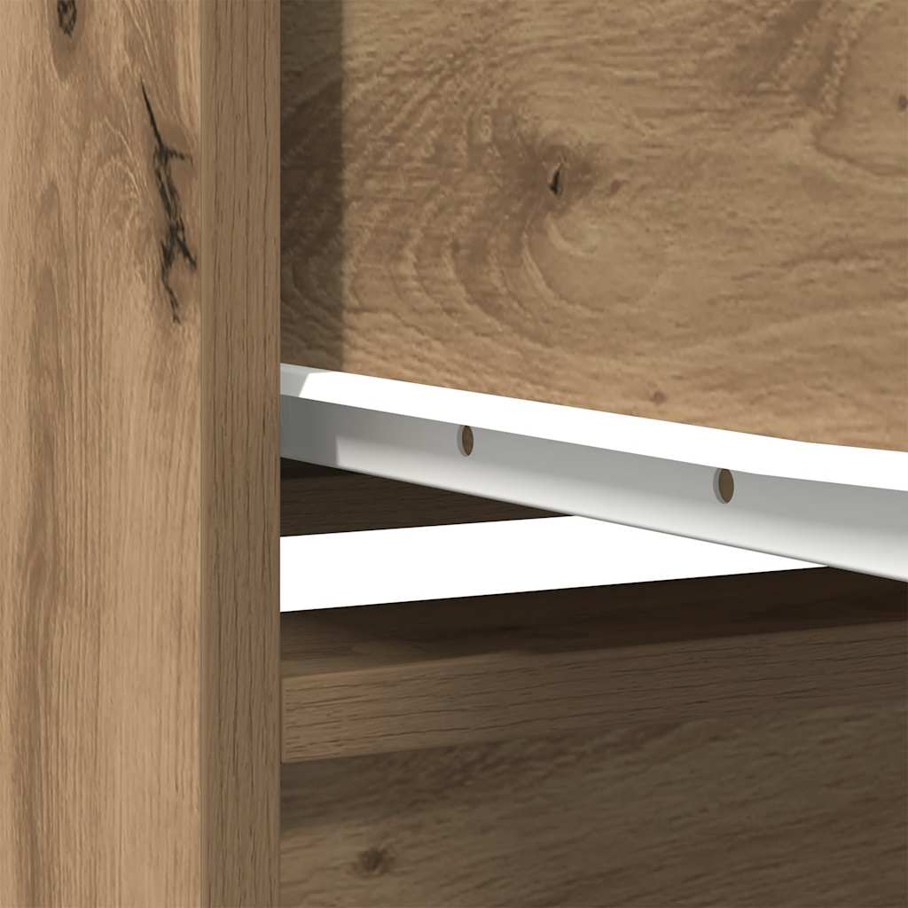 Ormar s ladicom 55.5x34x119.5 cm izgrađen drveni artikl - artisan oak, 1 - number 10.