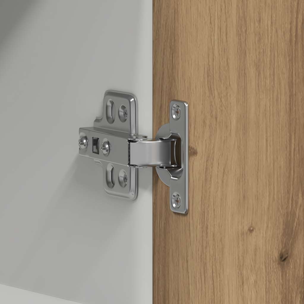 Zidni ormarić za kuhinju 60x31x60 cm konstruirano drvo umjetni hrast - number 9.