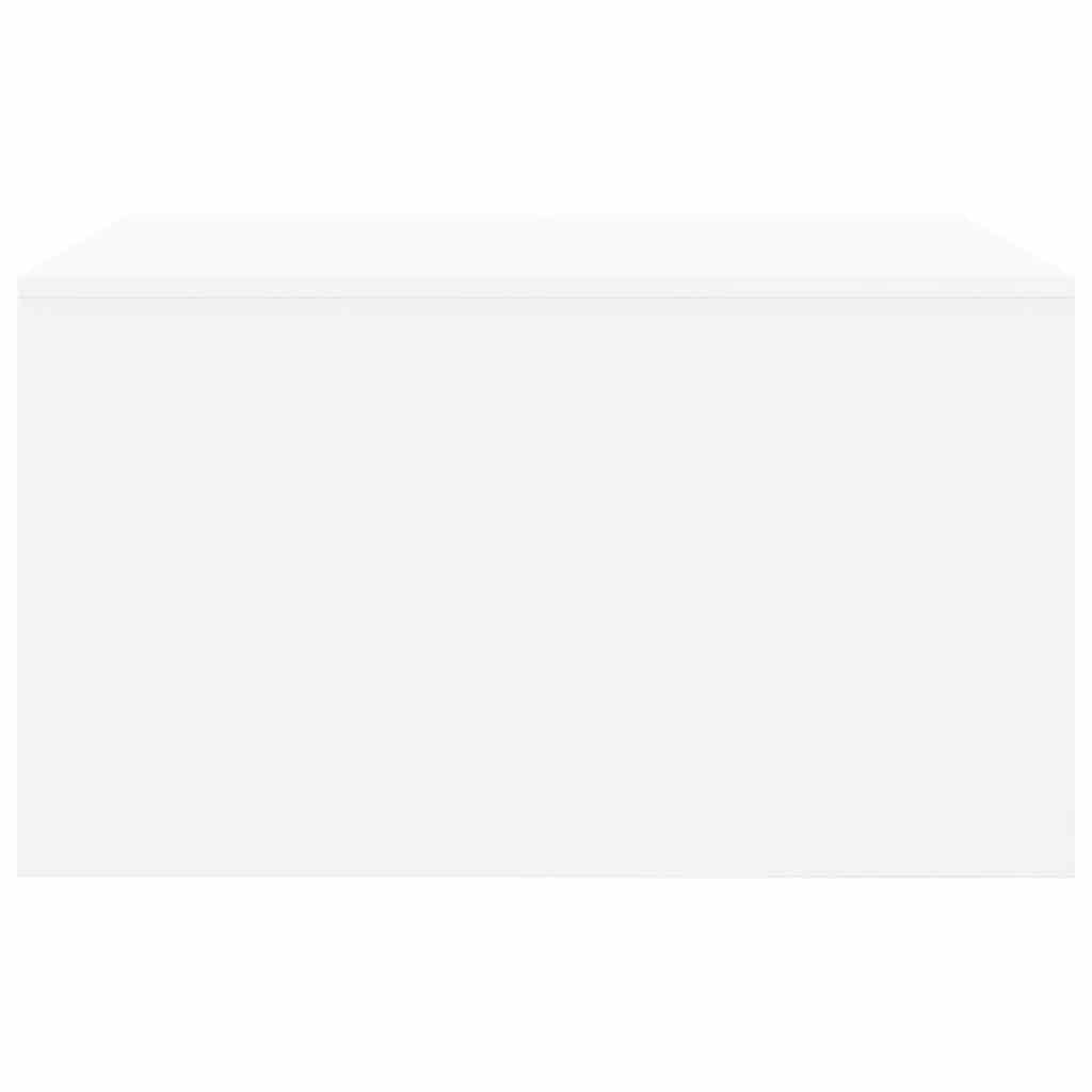 Sofabord med skuffer 70,5x70x40 cm - hvid, 70.5 x 70 x 40 cm, 1 - number 7.