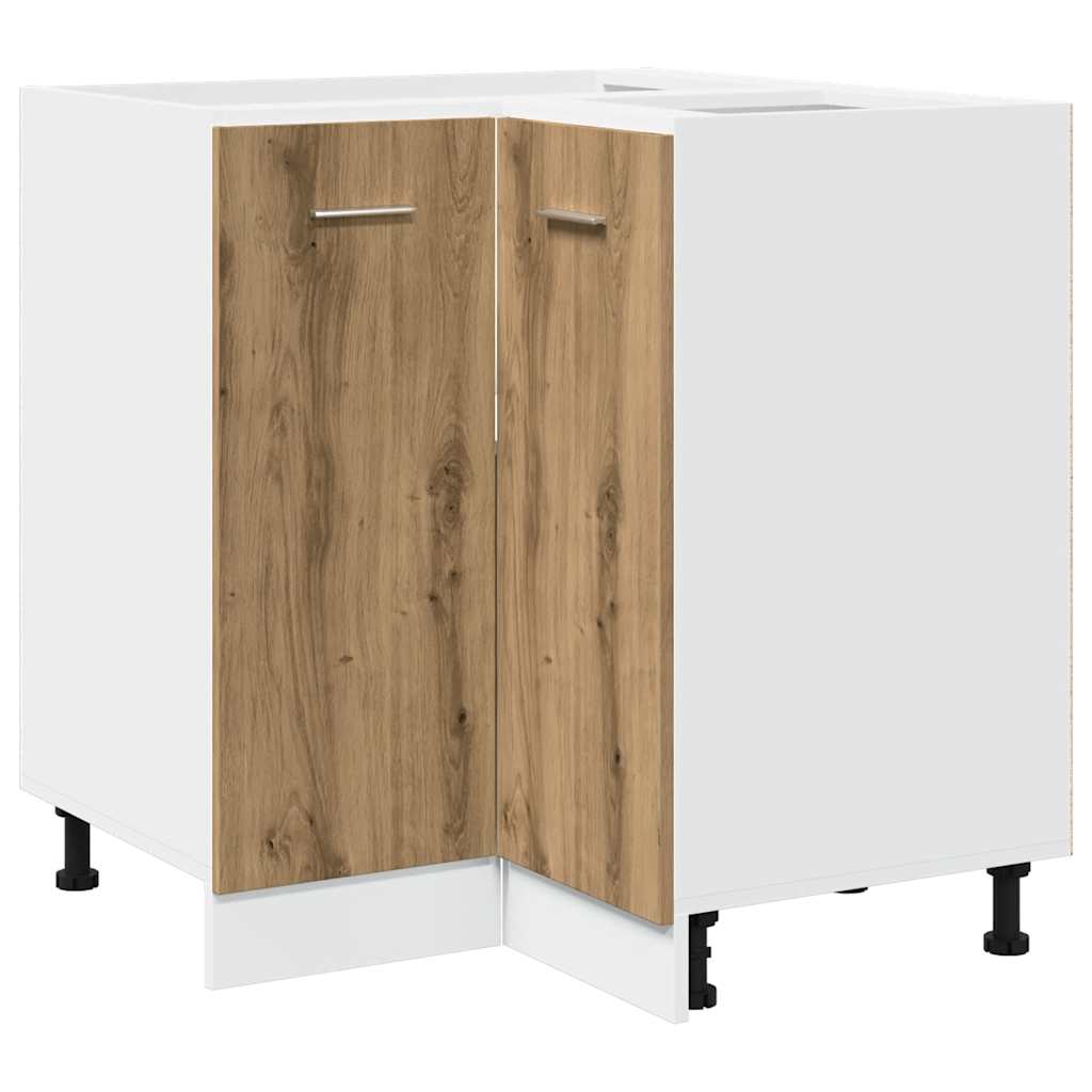 Køkkenskabssæt dele konstrueret træ kunsteg - artisan eg, 1, ooo 17, x - number 5.