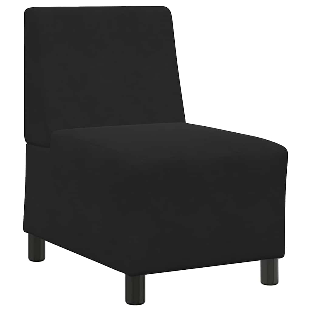 Sofastol 55 cm aksamit - czarny - number 2.
