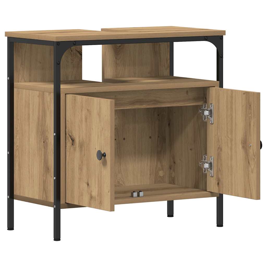 Ormar za pranje ruku 60x30x60 cm konstruiran drveni artikl. - number 5.