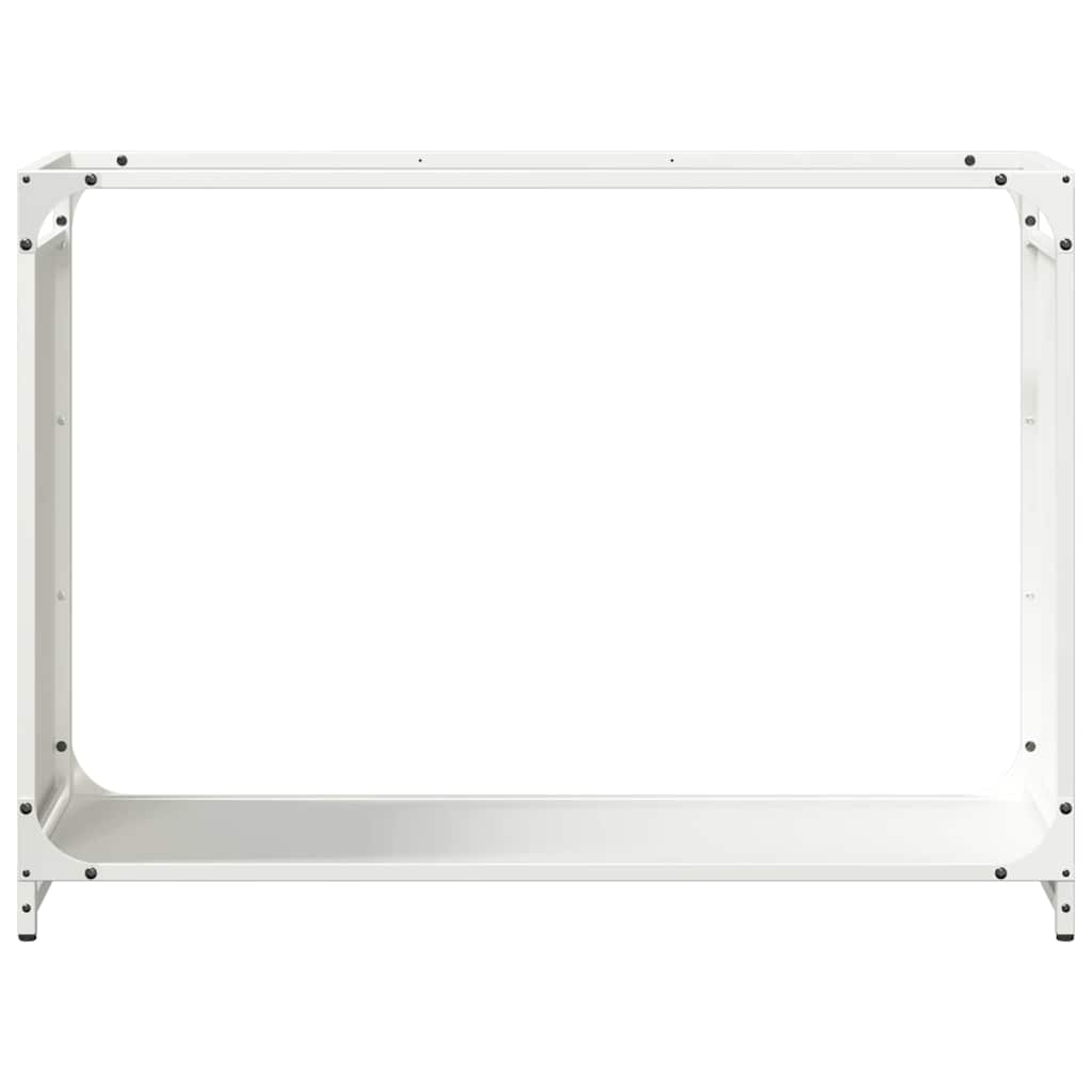 Burn rack cold roulé en acier - blanc, 90 x 28 x 65 cm - number 5.