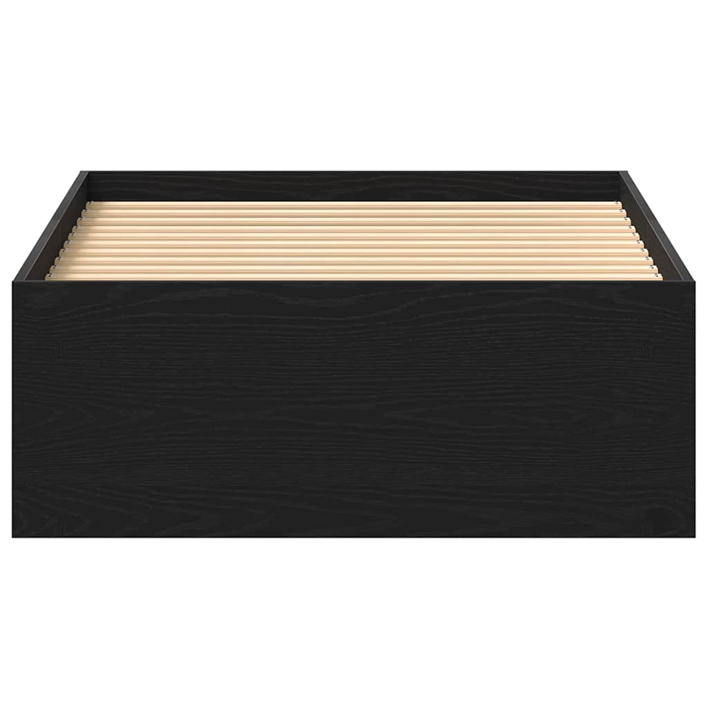 Rama łóżka bez drewna skonstruowanego w materacu - black oak, 90 x 200 cm - number 5.