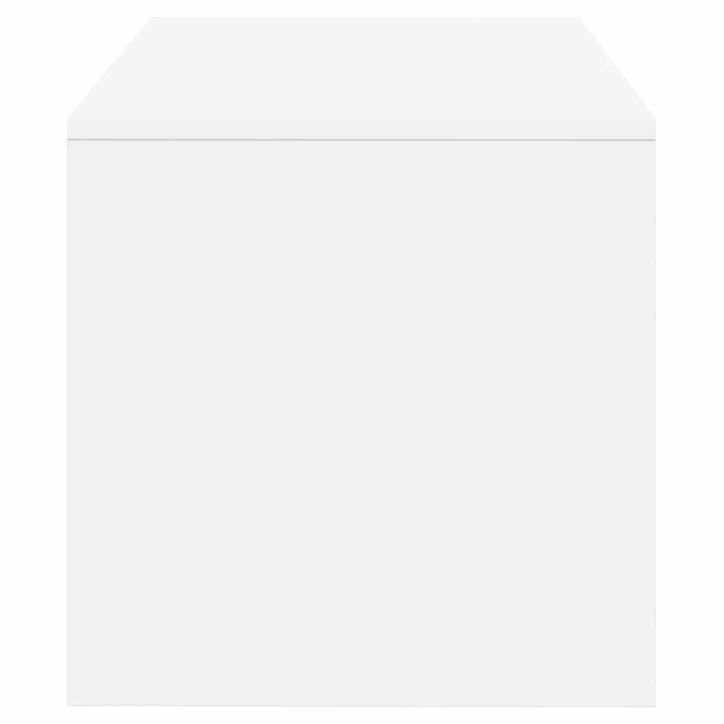 Stolik pod tv z drewna klejonego - biały, 80 x 40 x 40 cm, 1 - number 6.