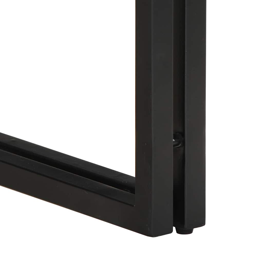 Sofabord - 50 x 50 x 35 cm, 1, massivt ru mangotræ - number 6.