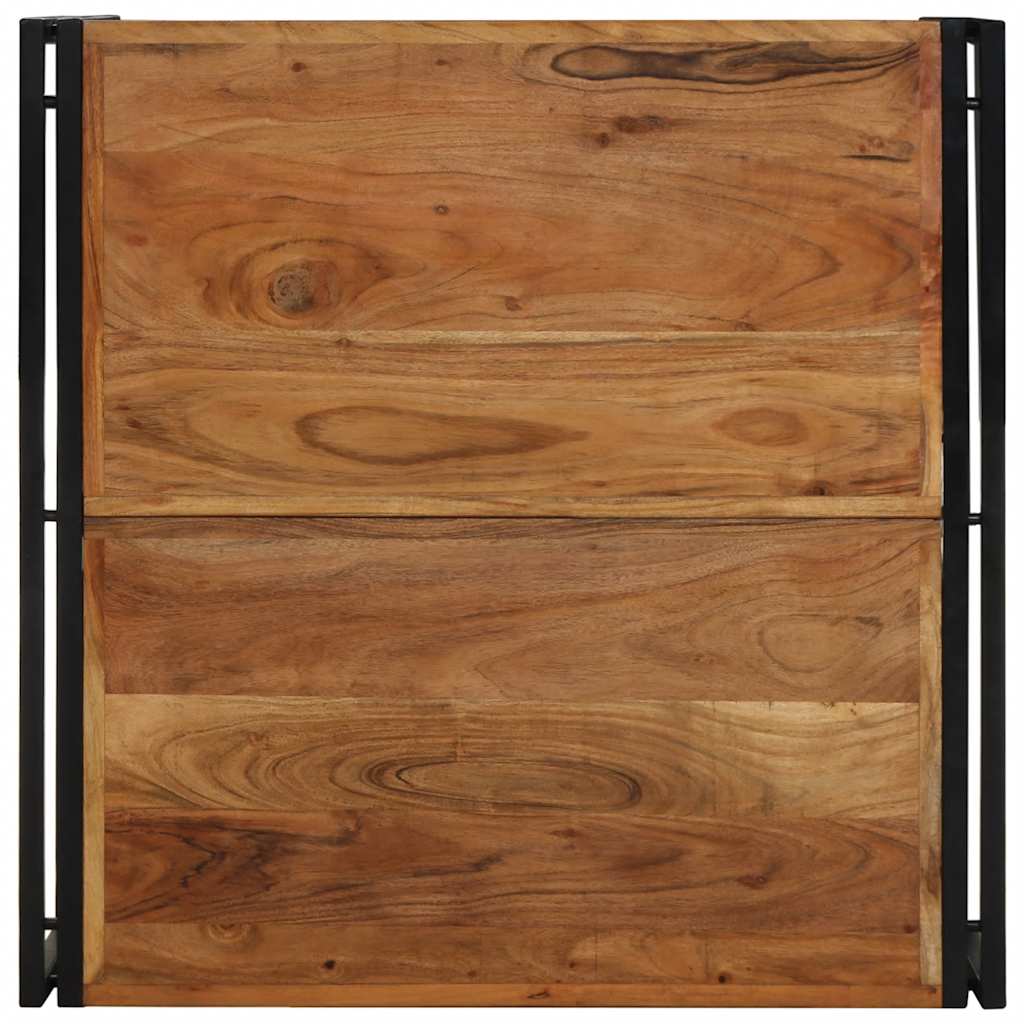 Stolik kawowy - 80 x 80 x 35 cm, 1, solidne drzewo acacia - number 4.