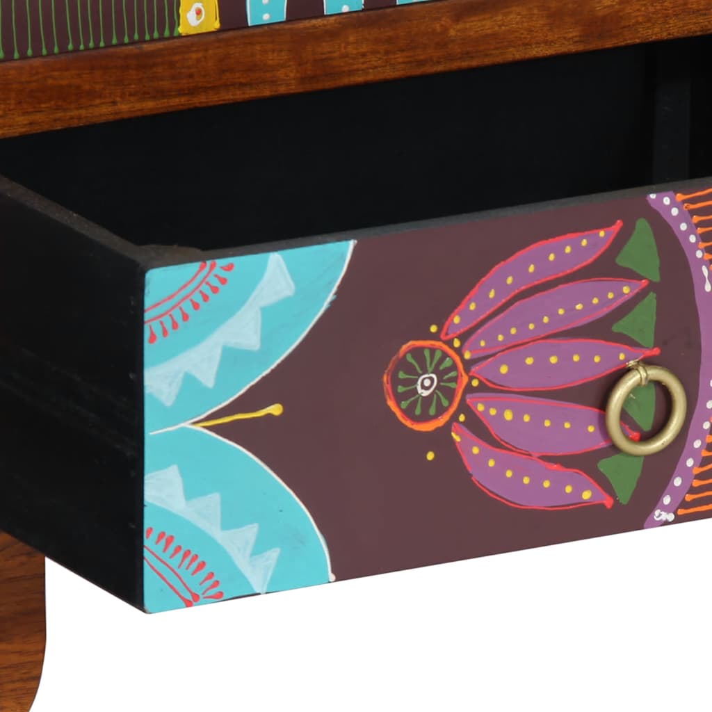 Sharting multicolored 50x35x60 cm solid acacia trees - 50 x 35 x 60 (w x d x h) - number 9.