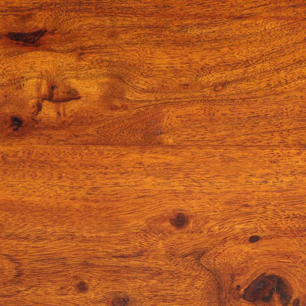 Tv-bord 110x30x40 massivt akacietræ flerfarvet - number 12.