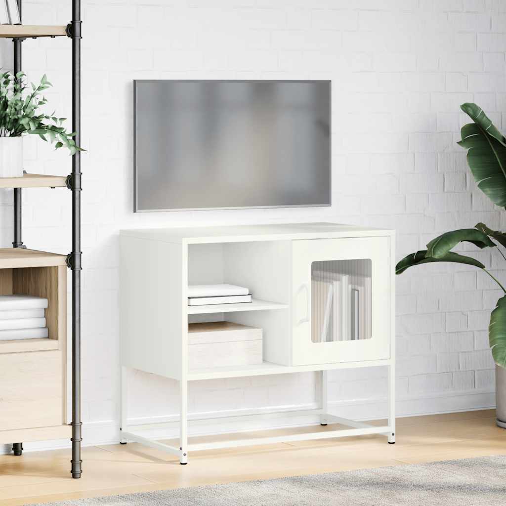 Tv tablica 68x39x60,5 cm čelik - bijela, 1, 68 cm - number 4.