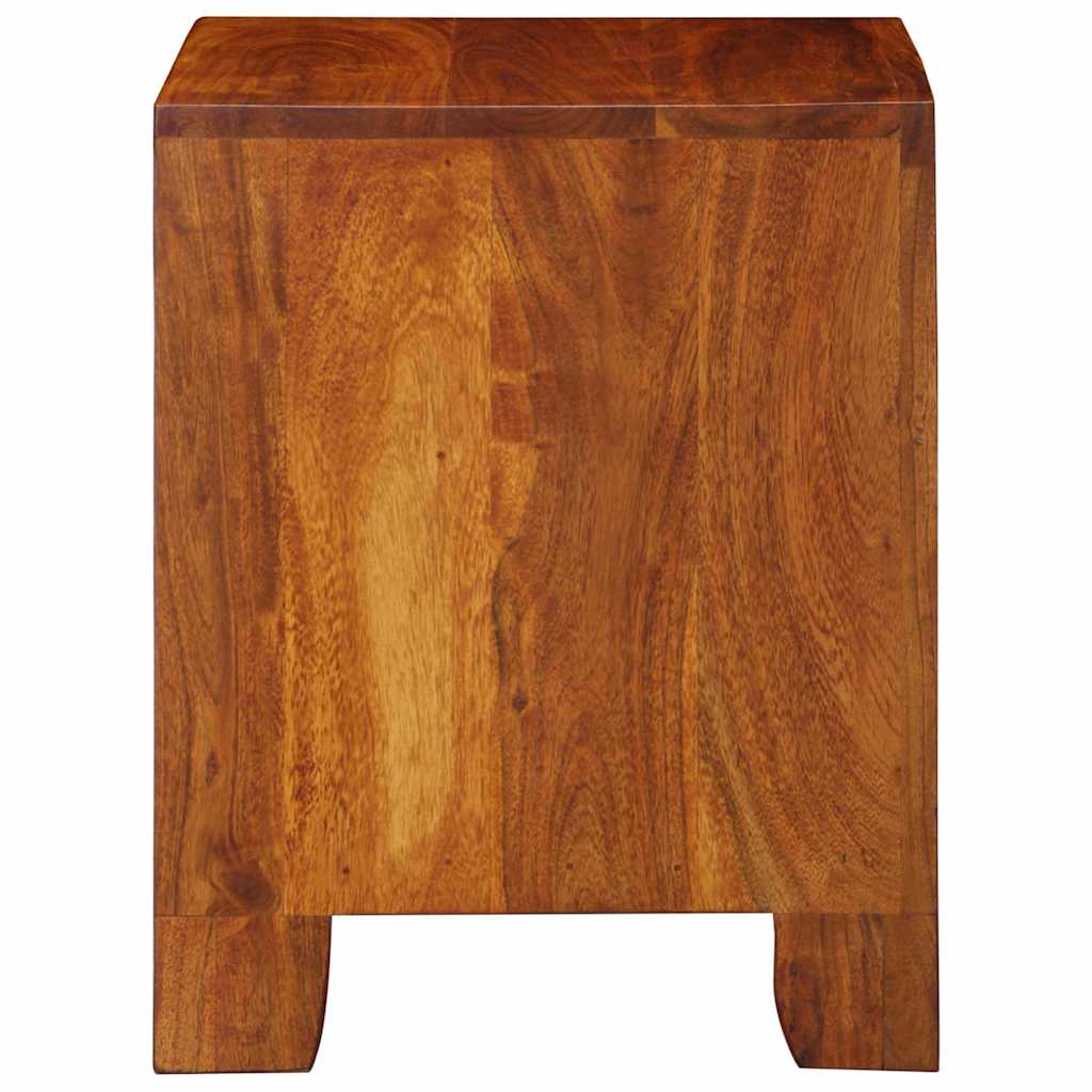 Noćni ormarić 40x35x45 cm puno bagremovo drvo - 40 x 35 x 45 cm (d x š x v) - number 3.