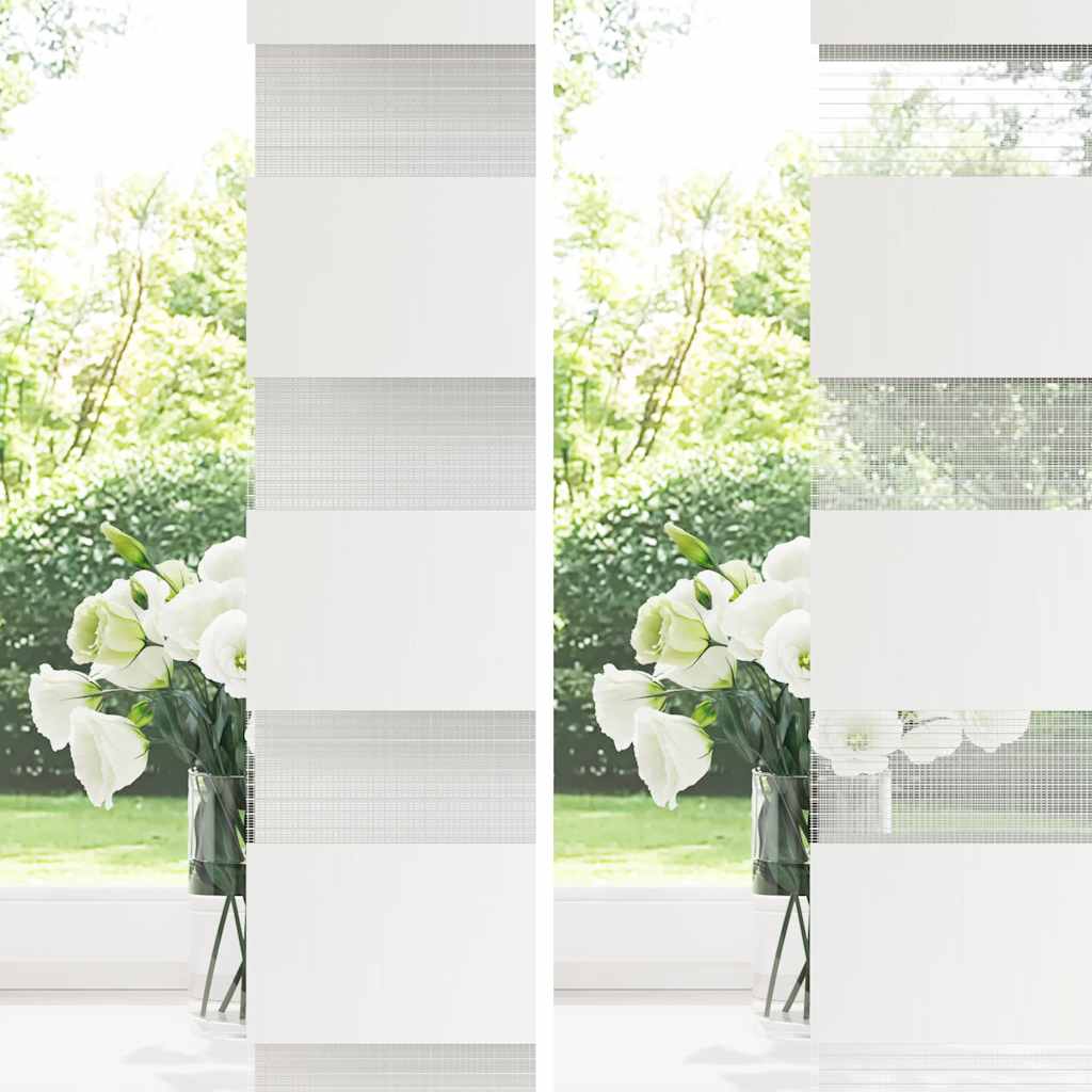 Largeur de tissu zébrardine 40,9 cm polyester - brun, 45 x 200 cm - number 8.