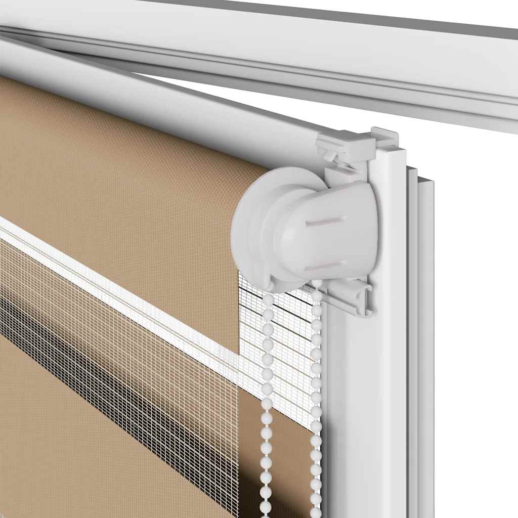 Zebragardine sable brun tissu largeur 40,9 cm polyester - brun de sable, 45 x 150 cm - number 11.