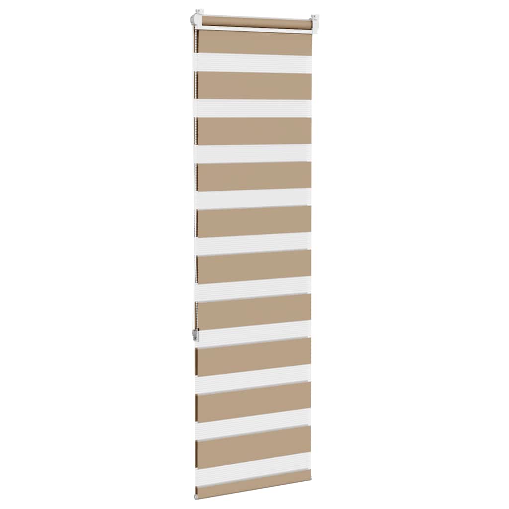 Zebragardine sable brun tissu largeur 40,9 cm polyester - brun de sable, 45 x 150 cm - number 4.