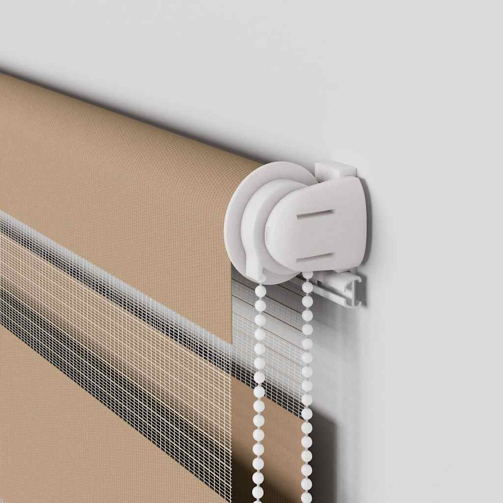 Zebragardine sable brun tissu largeur 40,9 cm polyester - brun de sable, 45 x 150 cm - number 10.