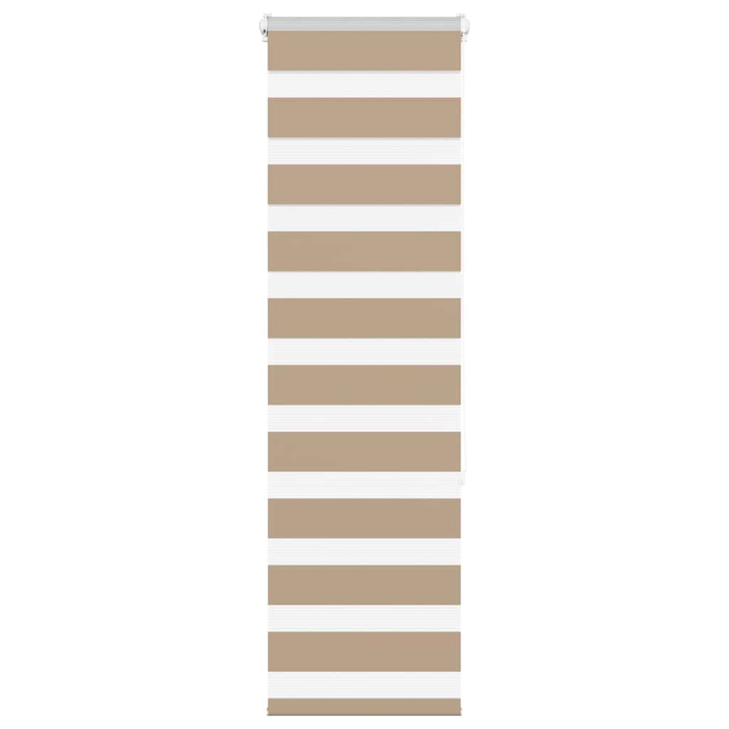 Zebragardine sable brun fabric largeur 35,9 cm polyester - sable brun, 40 x 150 cm - number 1.