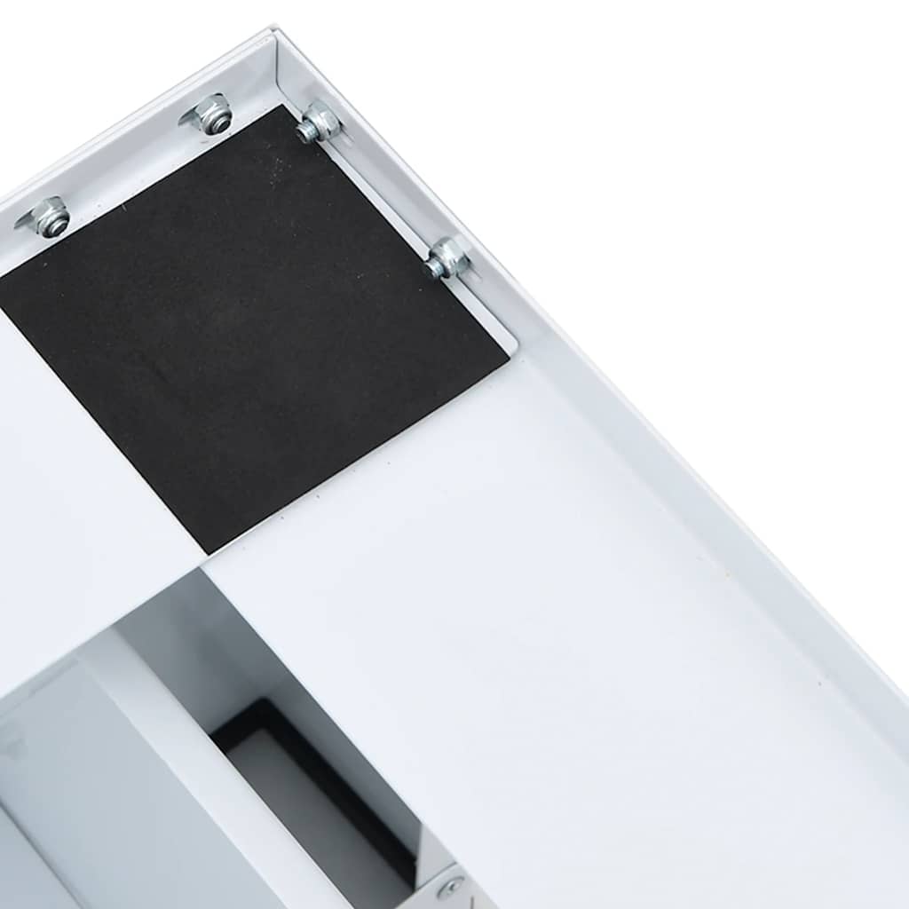 Plinth with drawer for washing machine white - number 8.