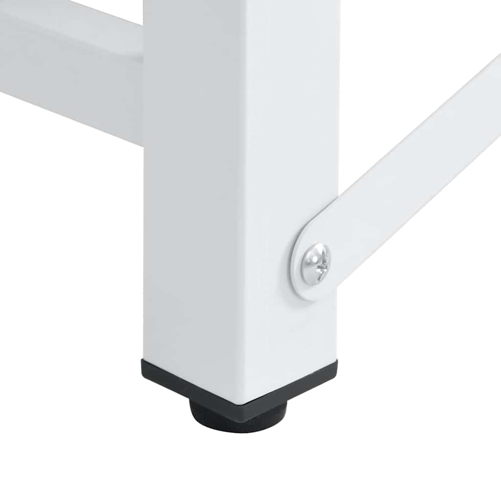 Socle pour lave-linge avec étagères coulissantes blanc - number 8.