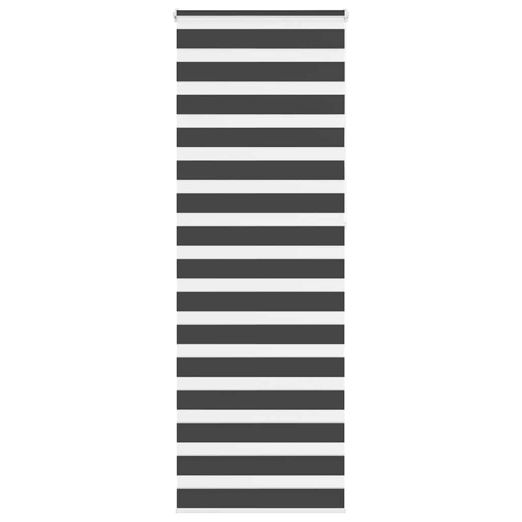 Largeur de tissu zébrardine 85,9 cm polyester - noir, 90 x 230 cm - number 1.