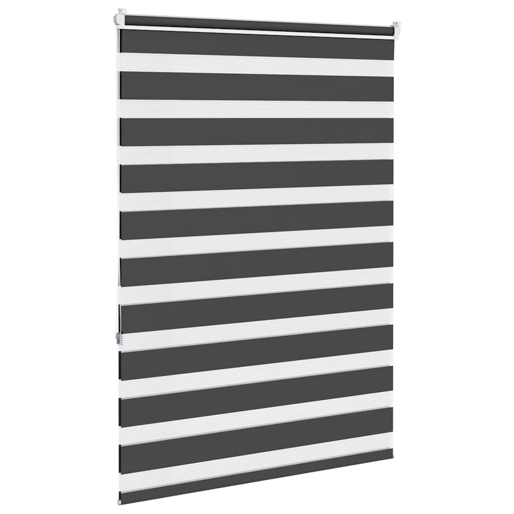 Largeur de tissu zébrardine 90,9 cm polyester - noir, 95 x 150 cm - number 4.