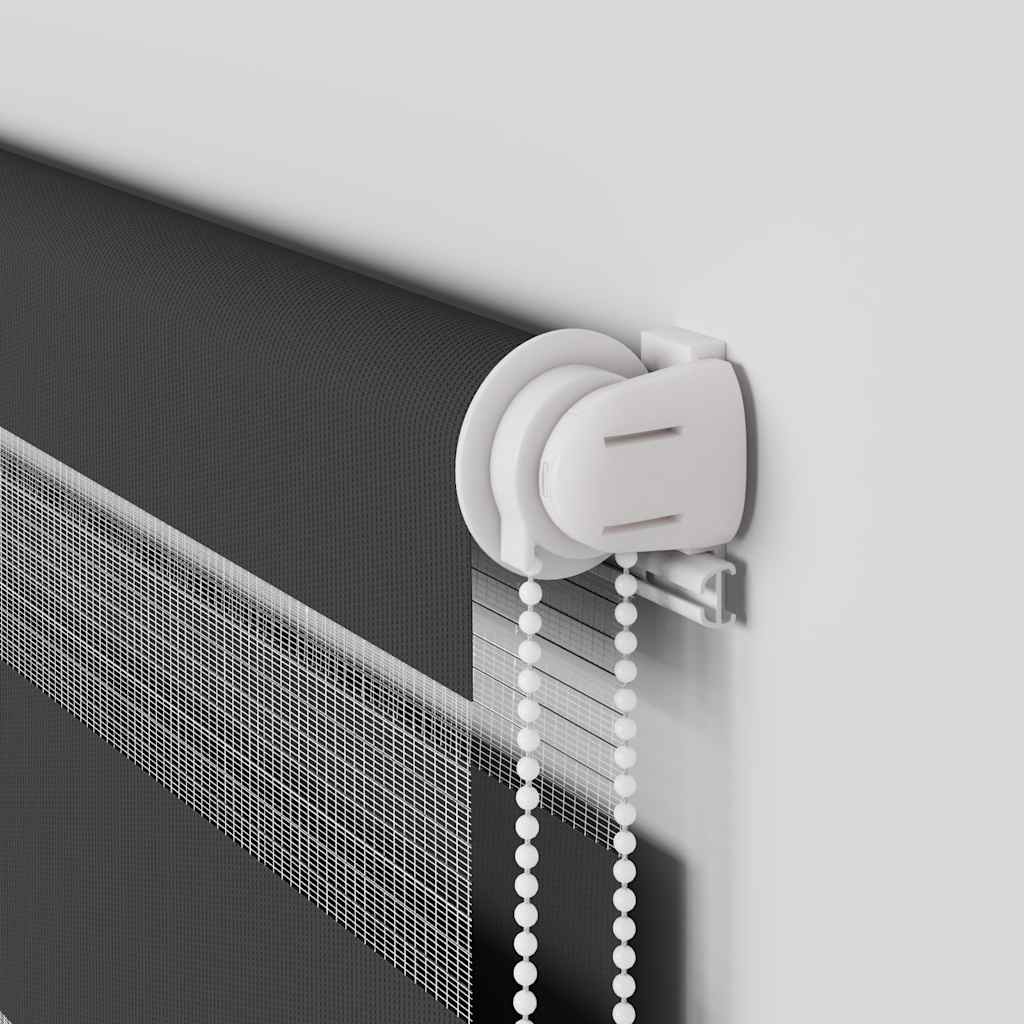 Largeur de tissu zébrardine 75,9 cm polyester - noir, 80 x 100 cm - number 10.