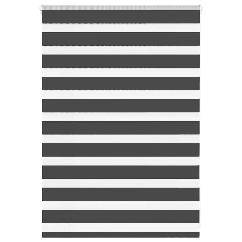 Largeur de tissu zébrardine 90,9 cm polyester - noir, 95 x 100 cm - number 1.