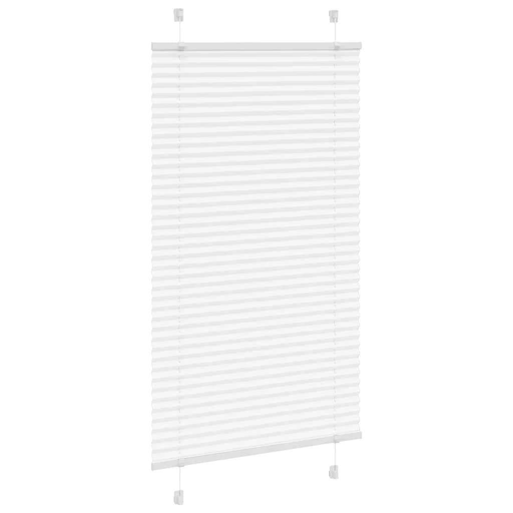 Plisségardin tabinet largeur 74,4 cm polyester - blanc, 75 x 150 cm - number 3.