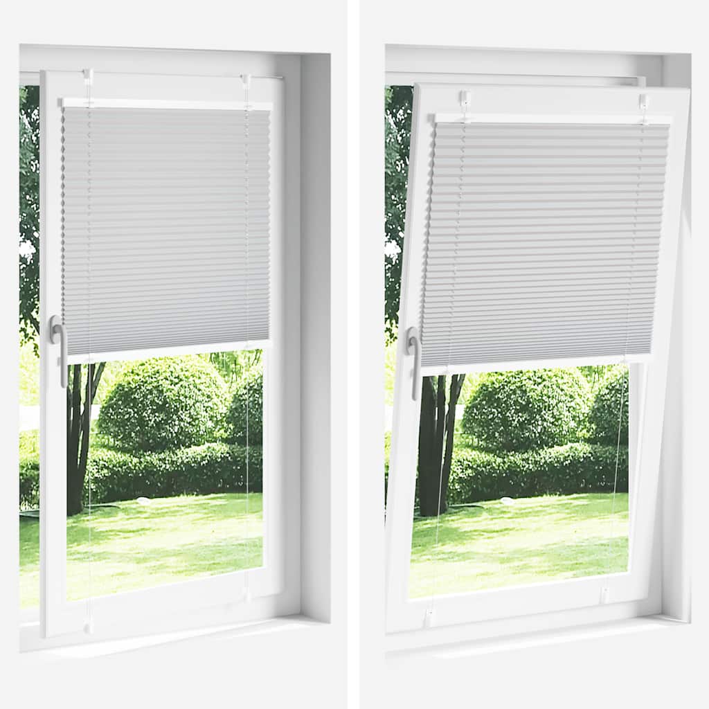 Plisségardin tissu largeur 89,4 cm polyester - blanc, 90 x 150 cm - number 8.