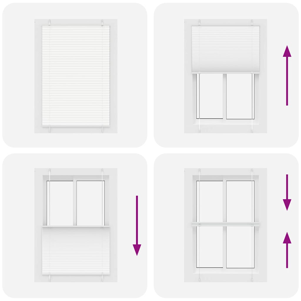 Plisségardin tissu largeur 89,4 cm polyester - blanc, 90 x 150 cm - number 7.