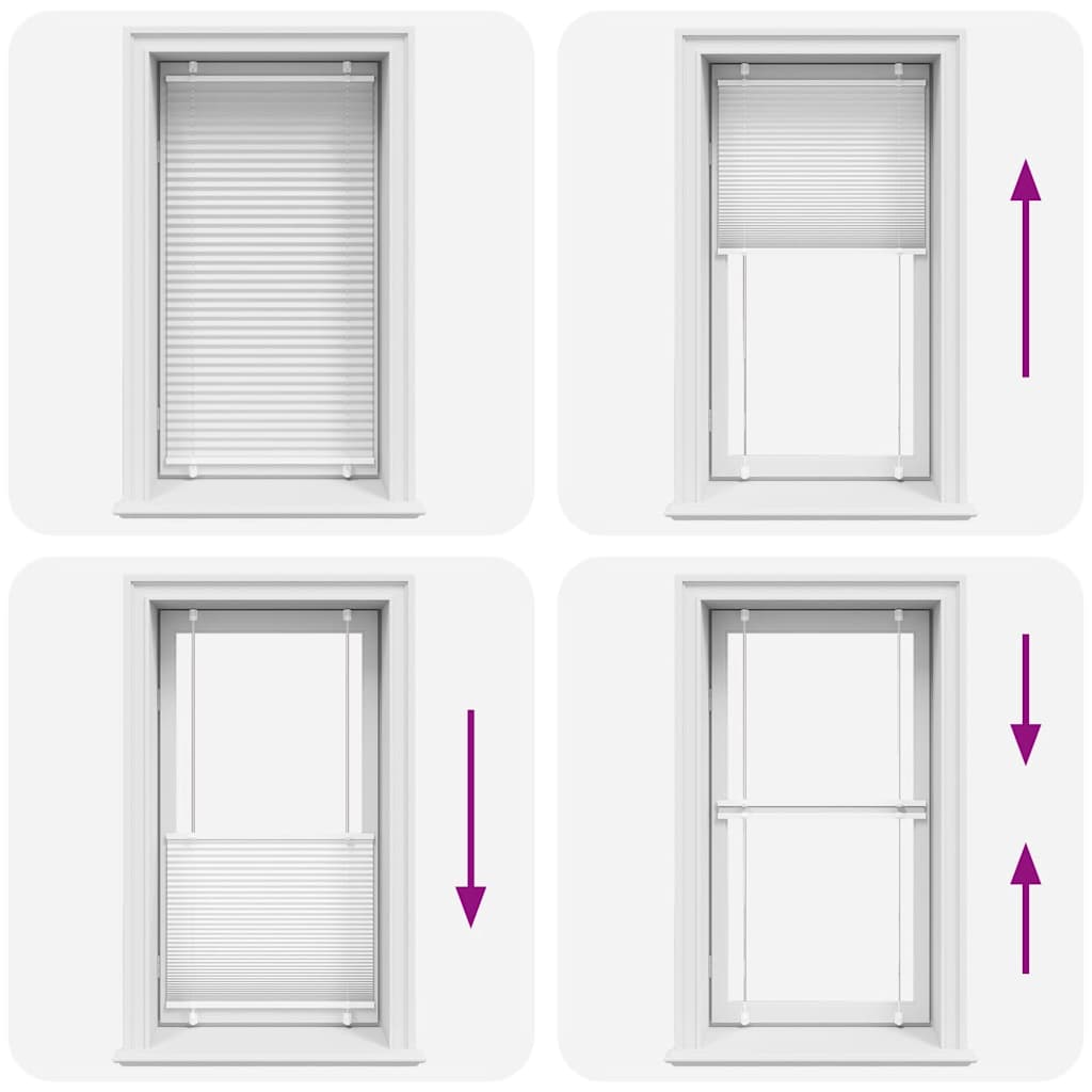 Tissu de la plisségardine largeur 69,4 cm polyester - blanc, 70 x 100 cm - number 7.